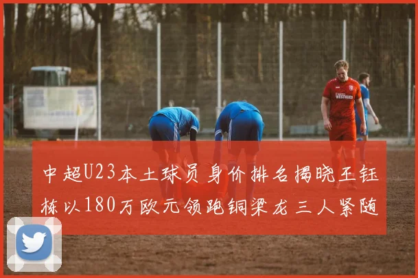 中超U23本土球员身价排名揭晓王钰栋以180万欧元领跑铜梁龙三人紧随其后